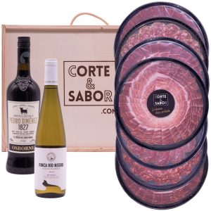 Cesta surtido 2 vinos
