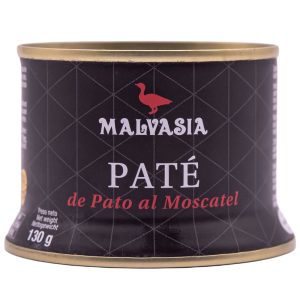 PATÉ DE PATO AL MOSCATEL "MALVASÍA"